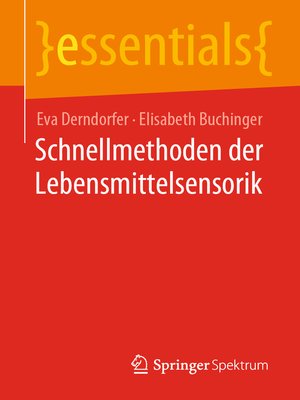 cover image of Schnellmethoden der Lebensmittelsensorik